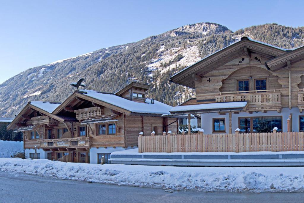 Alpenchalet Bruecke Mayrhofen Quarto foto